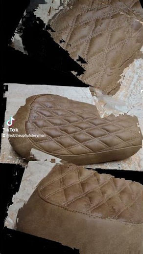Handcrafted Italian Leather Seat for a Triumph Scrambler