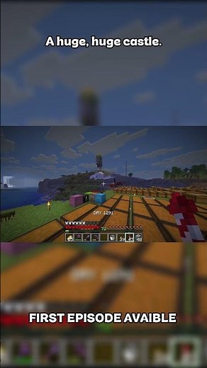 I Built a HUGE Castle in Minecraft...