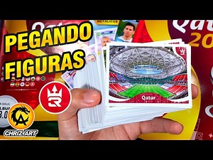 Álbum QATAR 2022 Mundial 3 Reyes - Pegando Figuras y armando Lista | CHRIZ ART