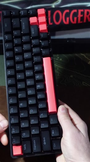 Quick Look! KEMOVE T-68C Magnetic Switch Mechanical Keyboard #keyboard #kemove #mechanicalkeyboard