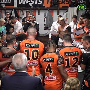 598K views · 10K reactions | Once a Tigers star, now the coach helping lead the team song  How good is it to see Benji loving life after his first win in charge 拾 | Fox League | Facebook