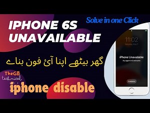 iPhone Unavailable? Here's How to Fix It on iPhone 6s 7 8