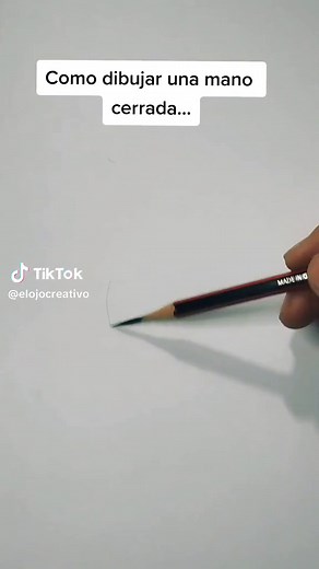 Cómo Dibujar una Mano Cerrada Paso a Paso