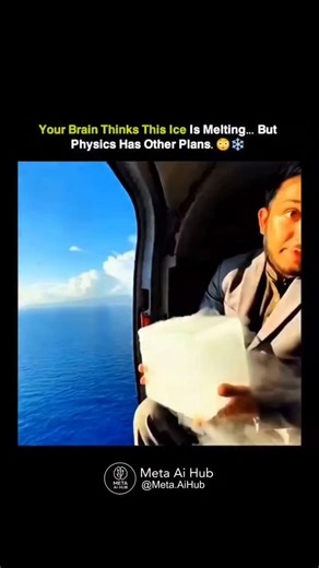 AI | Artificial intelligence | Chatgpt | Viral on Instagram: "This ice never melts—and the reason feels almost unreal. 👀 What you’re seeing isn’t ordinary ice at all. It’s dry ice: solid carbon dioxide behaving in a way that seems to defy intuition. Instead of melting into liquid, it sublimates—transitioning directly from a solid into gas. No puddles. No dripping. No liquid phase whatsoever. In low-pressure environments, such as high altitudes, this process accelerates, producing thick, fog-lik