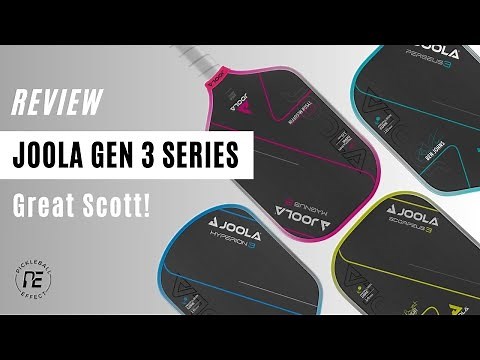 A Brief Overview and Review of the JOOLA Gen 3 Series