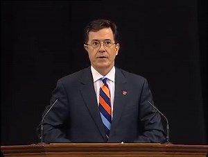 Colbert’s Commencement Speech