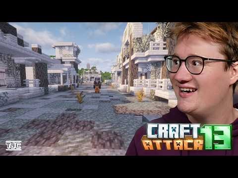 THE GHOST TOWN IN THE DESERT - The adventure continues in the Craft Attack 13 theme park.