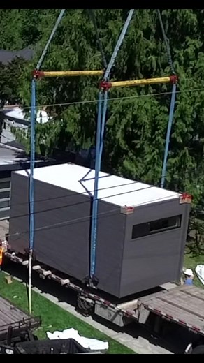 1.5M views · 10K reactions | Backyard Office Space! #diy #officespace #backyardoffice #cranes #alwayslearning | BYOT | Facebook