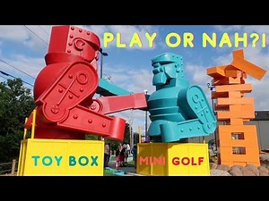 *BRAND NEW* TOY BOX MINI GOLF IN PIGEON FORGE TENNESSEE ! 2021 GRAND OPENING WEEKEND!