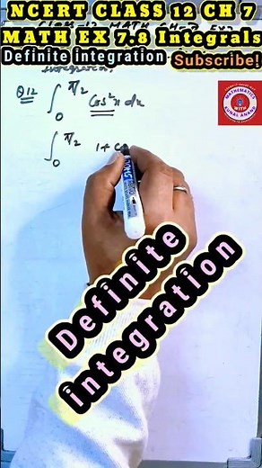 ncert class 12 mathematics chapter 7 exercise 7.8 integrals #shorts #maths