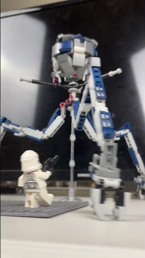 LEGO Tri-droid MINIFIG SCALE!?!? Alternate Build! #clonewars