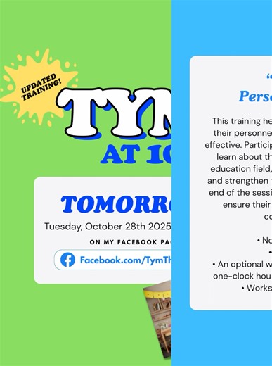 TOMORROW AT 10AM! ⏰ Join us for a timely training on Personnel...
