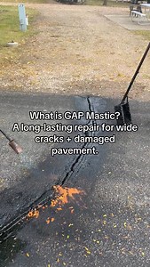 GAP Mastic is our go-to solution for the tougher pavement repairs - the wide cracks, dips, and broken areas that need more than standard crack seal. Stronger repairs mean longer-lasting pavement. | Bargen Incorporated