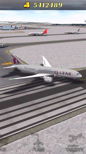 Qatar Airways Boeing 787 take off