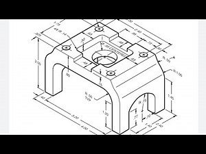 Multiviews drawing - AutoCAD
