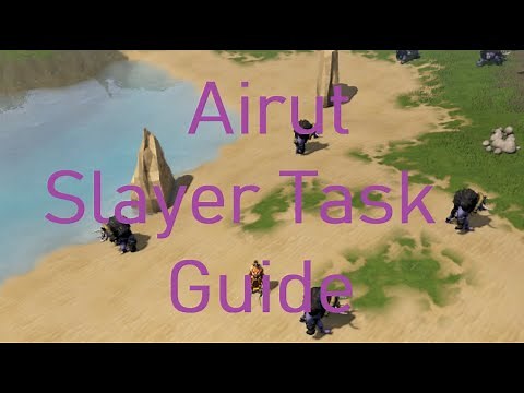 Runescape 3 Airut Slayer Task Guide +650k XP/HR +7.5m GP/HR (AFK if 108 Arch + Bone upgrade)