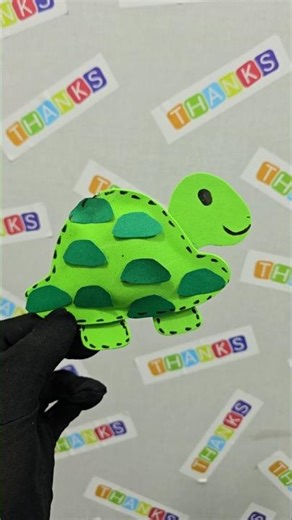 how to make tortoise paper craft video #papercraft #ytshorts #art #tranding #tutorial #diy #shorts