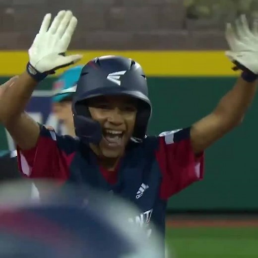 "The Jersey shuffle" at the Little League World Series 🕺 | ESPN