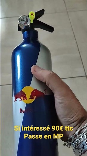 extincteur fonctionnel personnalisé, si intéressé, 15 jours de délais et 90€ #viral #auto #pourtoi