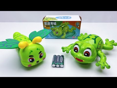 9-Minute Electric Toy Unboxing | Swimming Frog | Dancing Caterpillar | Stunt Clown with Umbrella |