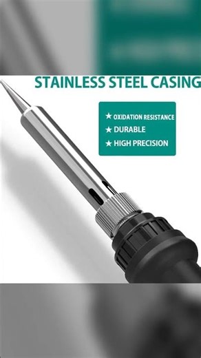 Soldering Iron 60W, Adjustable Temp, Replaceable Tip, EU 220V, Kit – Universal 60W – AliExpress