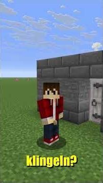 How to build a doorbell in Minecraft | #larslp #minecraft #minecrafttutorial