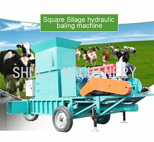 [Hot Item] Small Square Baler Hay Baler for Walking Tractor Mini Hydraulic Baler Machine