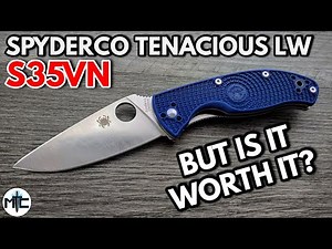 Spyderco Tenacious Lightweight S35VN Folding Knife - Overview and Review