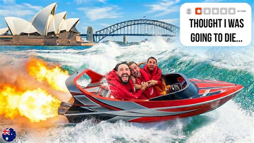 Surviving a heart-pounding jet boat challenge 🇦🇺