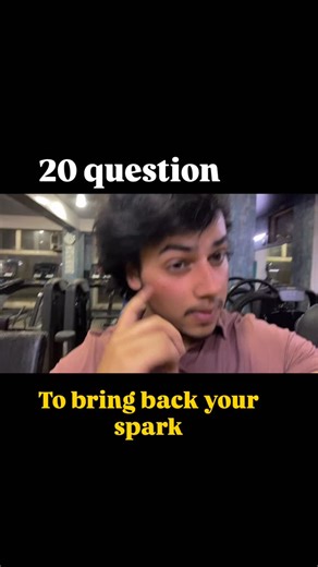 Daksh on Instagram: "20 Questions to Bring Back Your Spark 1. When did you last feel truly excited about us — and what changed after that? 2. What’s one thing you’re holding back from telling me because you fear conflict? 3. Do you feel seen by me right now? Be brutally honest. 4. What part of our connection feels dead or boring lately? 5. If we met today for the first time, would you still choose me? Why or why not? 6. What do you miss about the early days that we’ve completely stopped doing? 7
