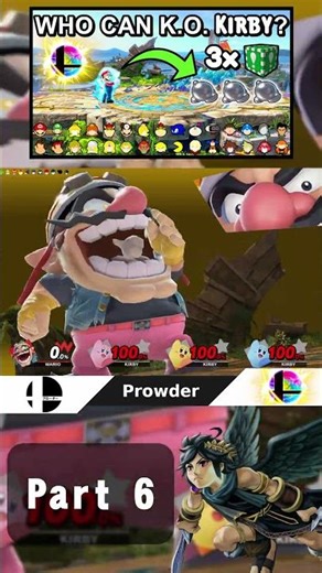 Which Final Smash Can K.O. THREE METAL Kirby's ? Part 6