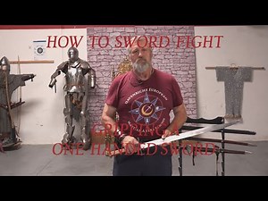 How to Sword Fight: Gripping the One-Handed Sword