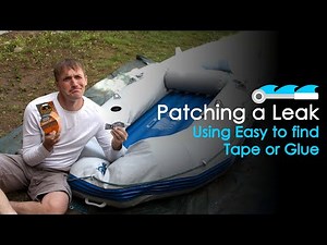 Patching a Leak Using Easy to Find Tape or Glue