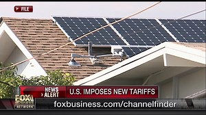 President Donald J. Trump on Monday approved tariffs on imported solar-energy components and large washing machines in a bid to help U.S. manufacturers. http://fxn.ws/2DtfB3v | Fox Business