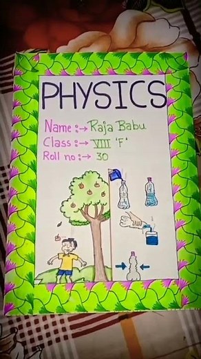 Force and Pressure project for class 8 (Physics)🤗🤗