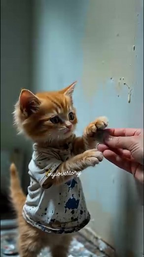 a poor boy turns into a rich man. korean movie in meow meow version | MY Love STORY