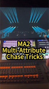 🎛️MA2 Multi-Attribute Chase Tricks - Let's learn it together.#MA2LightingTricks #StageLightingProgramming #MA2MultiAttributeChase | Fei Hu