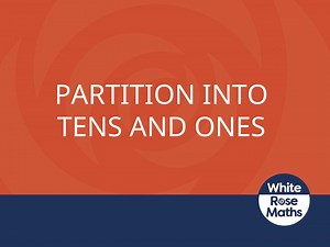 Y1 Spring Block 3 TS5 Partition into tens and ones