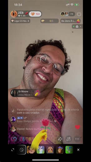 Obrigado PODEROSAAA#@Di Moore Boa, bonita e gostosa ❤️❤️ te amo amiga