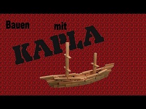 Schiff | Bauen mit Kapla #14