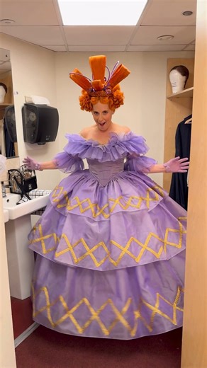 Twirling into costume! HMS Pinafore returns to the London Coliseum stage with Mel Giedroyc on 23 January, we can't wait to see you there! | English National Opera