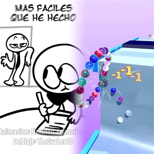 The TWO MINECRAFT EXPERIENCES - CircleToonsHD IN SPANISH#shorts