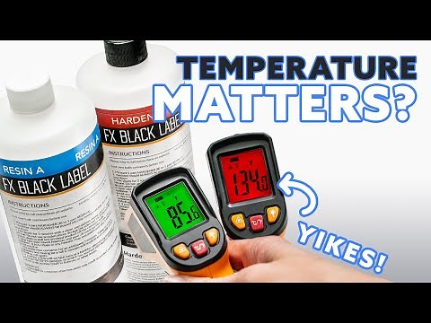 Why & When Temperatures Matter Working With Epoxy - Countertop Epoxy