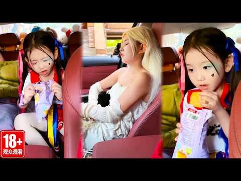 Little Coco Wanted To Sneak Some Snacks, But She Was Discovered By Everyone!#Clown #Angel