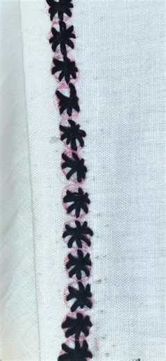 🤯 simply & elegant border hand lace design 🤯# trending # embroidery # short # video #