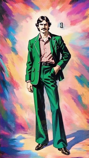 Illustrated History of Men’s Fashion (1920s–2020s) #MensFashion #100YearsOfFashion