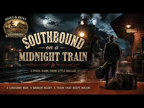 Southbound on a Midnight Train (1950s Hank Snow Style Railroad Ballad)