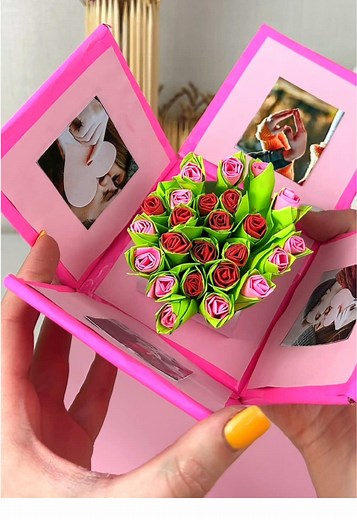 Handmade Gift Box Tutorial with Paper and Cardboard | DIY Ideas