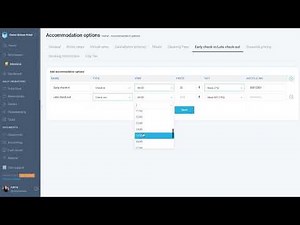 How to set up Early check-in and Late check-out in the HotelFriend System