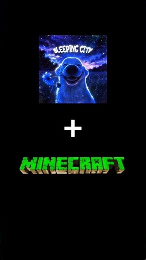 Sleeping City + Minecraft (Bliss Shader)? 🌃 #minecraft #shorts #foryou #minecraftbeauty #meme #edit